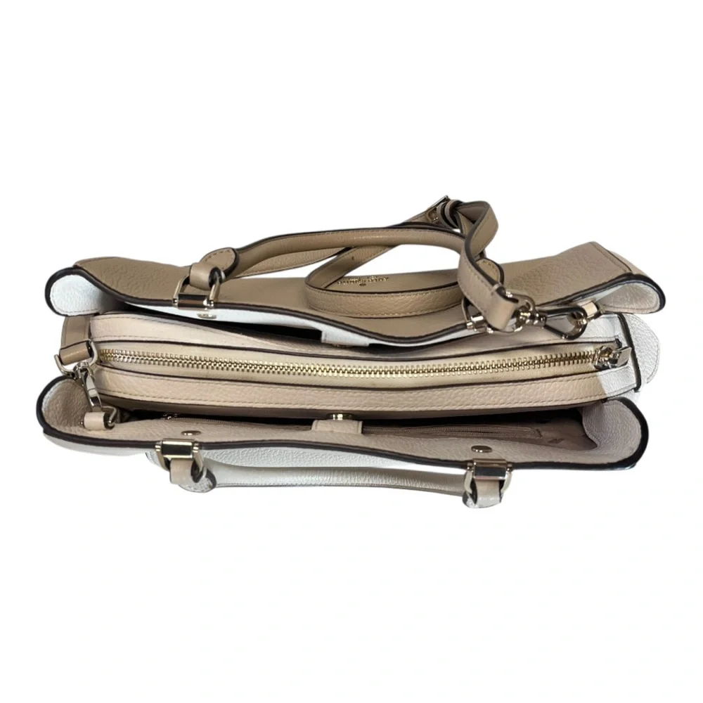 Kate Spade | Leila Medium Satchel Beige‎ Shoulder Handbag